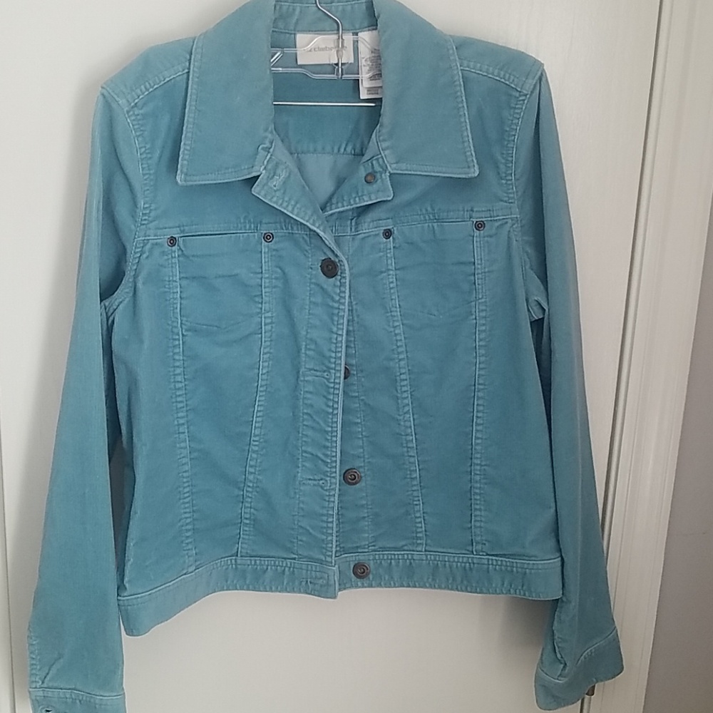 Liz Claiborne blue denim jacket